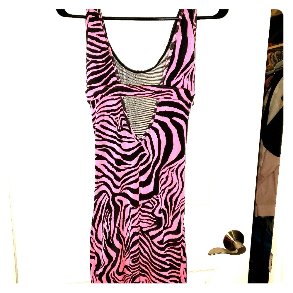 Pink & Black dress